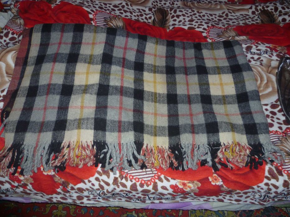 Плед чисто-шерстяний