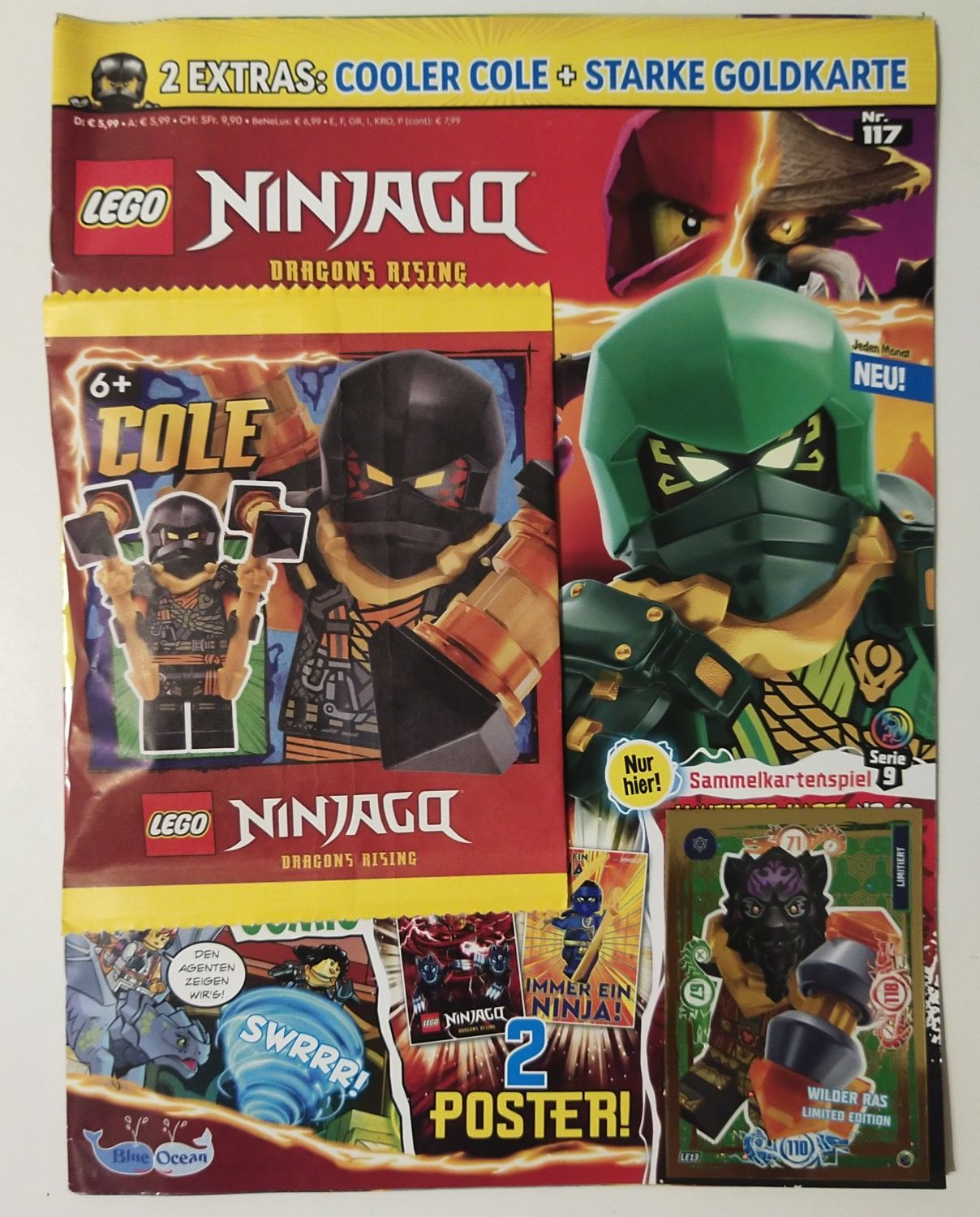 Ninjago Лего журнал пак мініфігурка