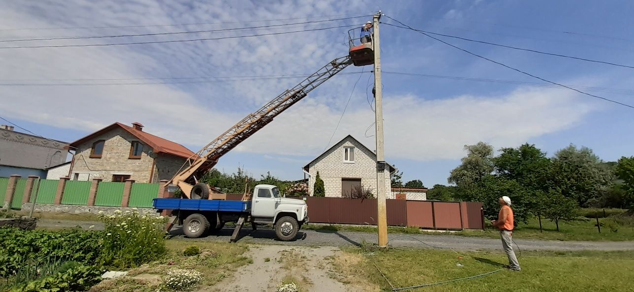 Услуги автовышки