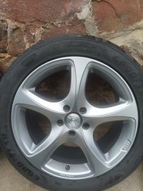 Felgi aluminiowe audi r18 et34.5 5x112 z oponami 255/45