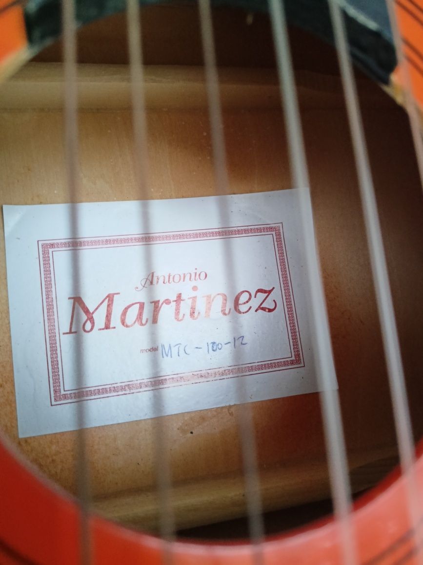 Gitara Antonio Martinez MTC 100 + futerał gratis