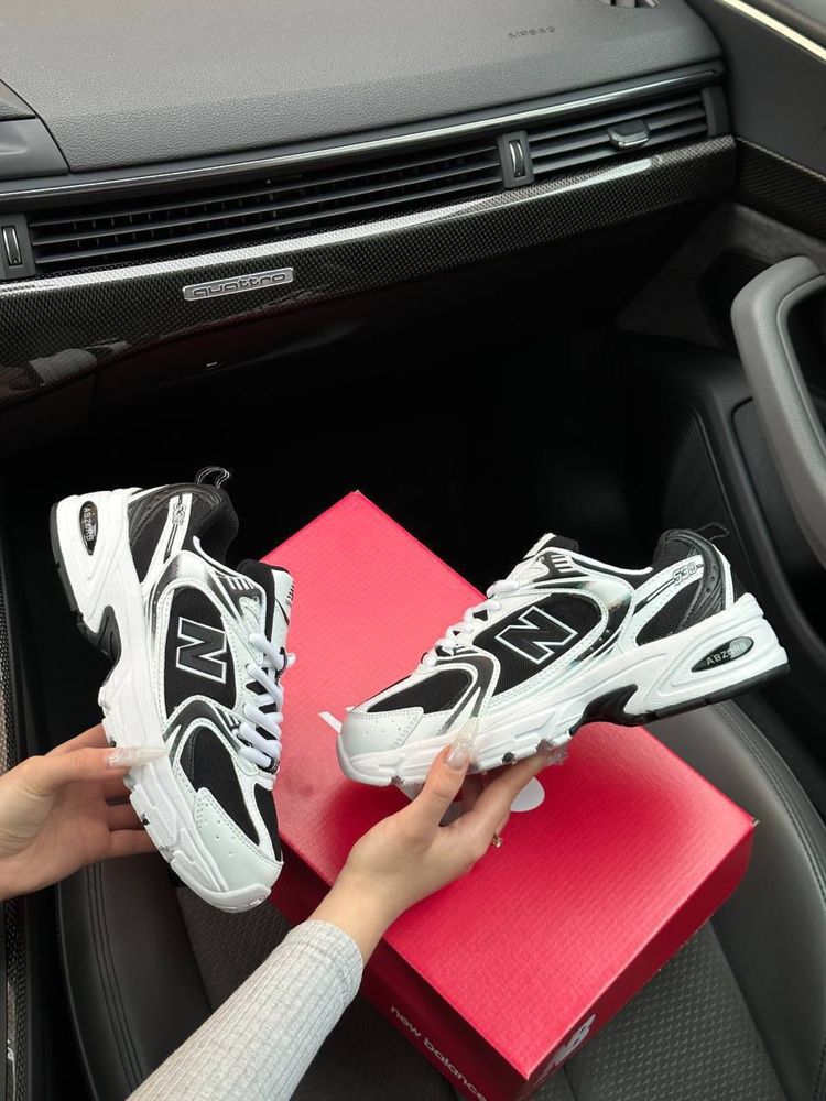 Жіночі кросівки нью беланс New Balance 530 Black White Premium [36-41]
