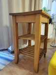BEKVÄM Barek kuchenny, buk, 85x58x50 cm
Barek kuchenny, buk, 58x50