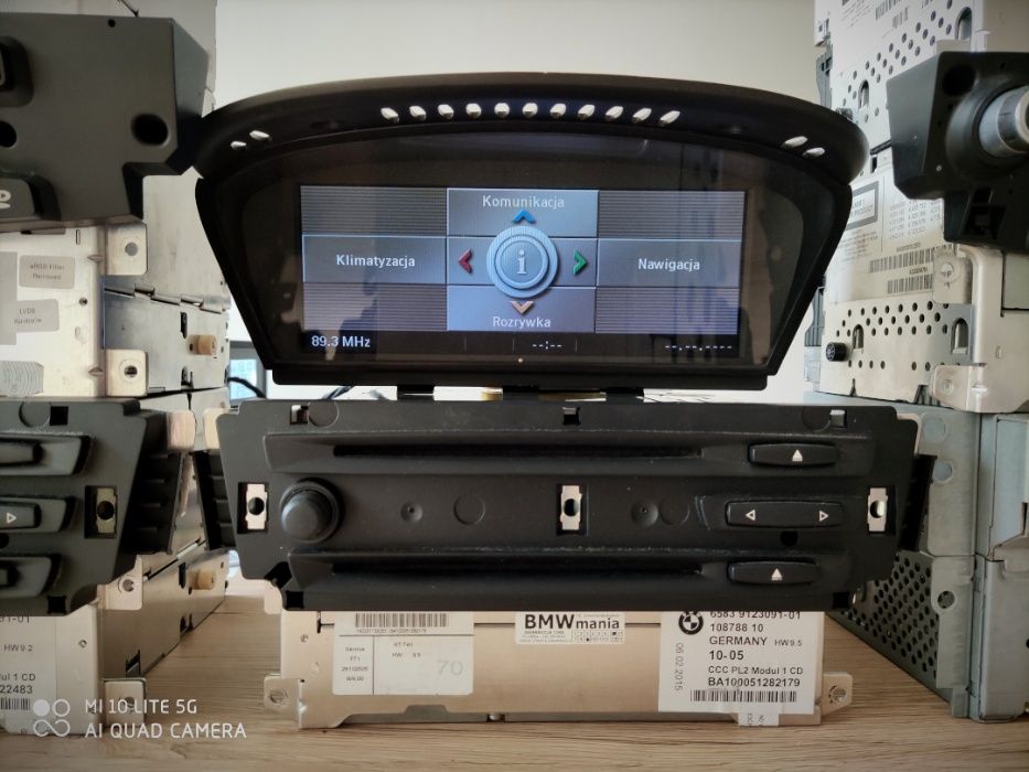 Radio Czytnik Nawigacja CCC Professional BMW e60 e90 PL Gwarancja 24ms