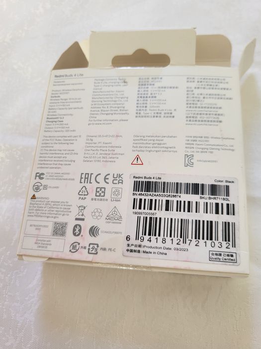 Fones bluetooth redmi