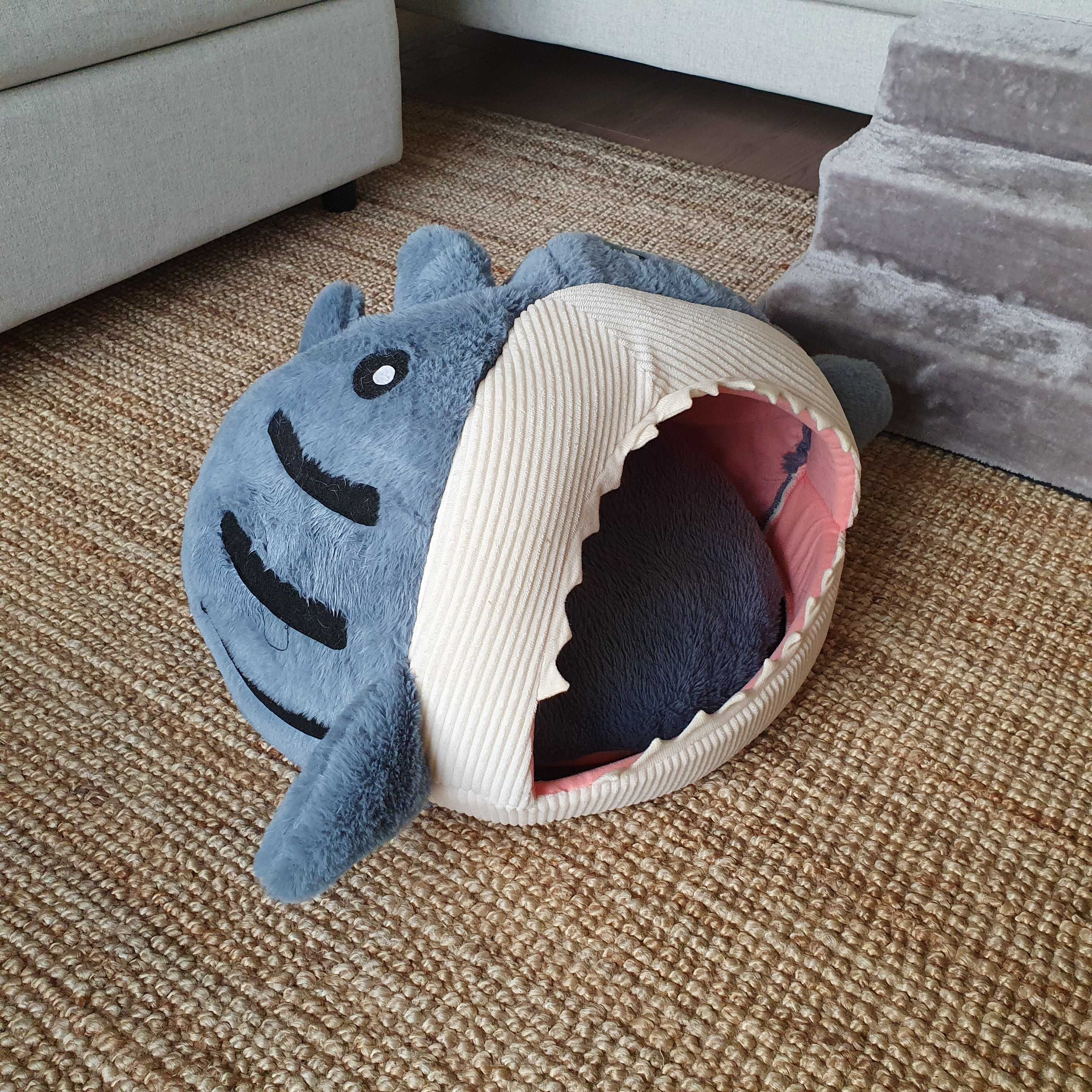 Legowisko dla psa kota w kształcie rekina Warszawa