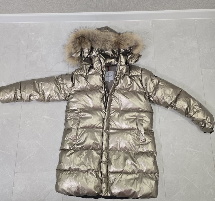 Пуховик на дівчинку Р.140