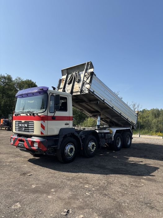 Man 35.414 F 2000 8x4 Kipper Meiller wywrotka kiper