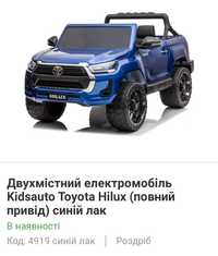 Дитячий електромобіль на аккумуляторі Toyota Hilux 4919