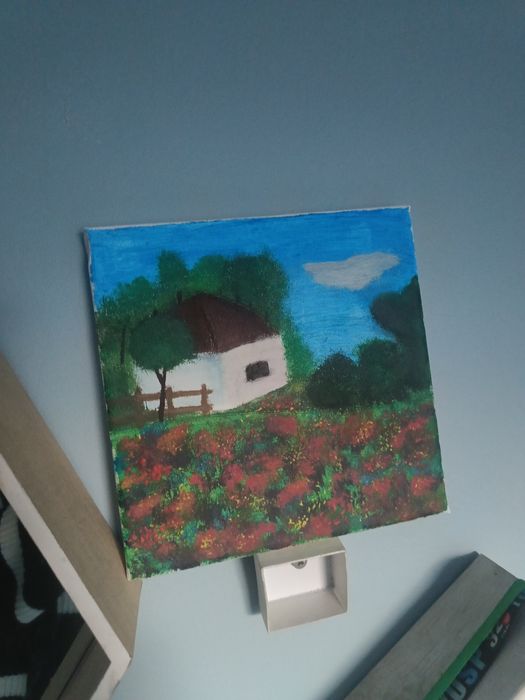 Obraz na płótnie 20×20cm
