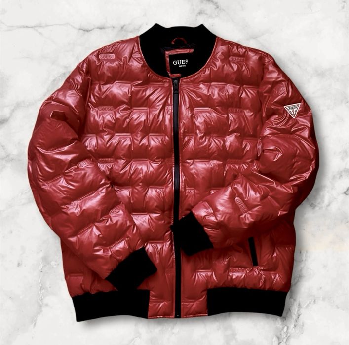 -45% Guess 48 50 L 52 54 XXL бомбер демисезон куртка ветровка вітровка