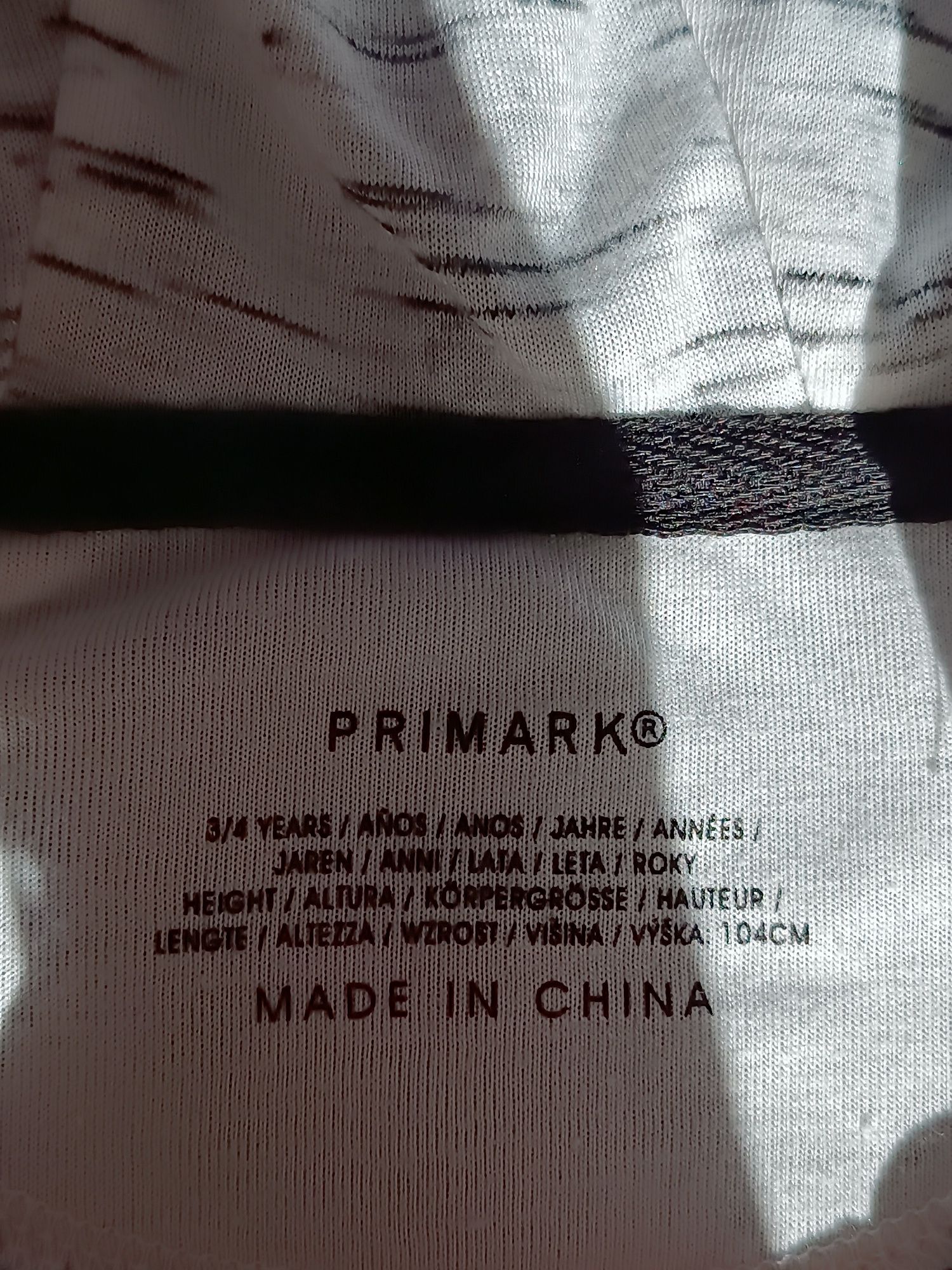 Кофта світшот на замочку з капюшоном Primark 3-4 роки, зріст 104 см