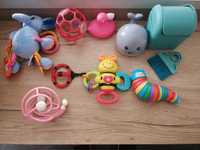zabawki dla niemowlaka gryzaki mombella ślimak i inne