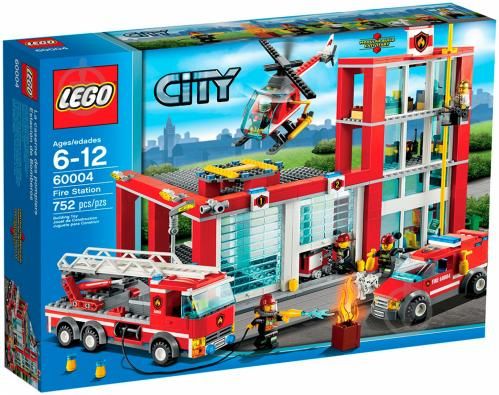 LEGO City: Лего Пожарная часть 60004 продам