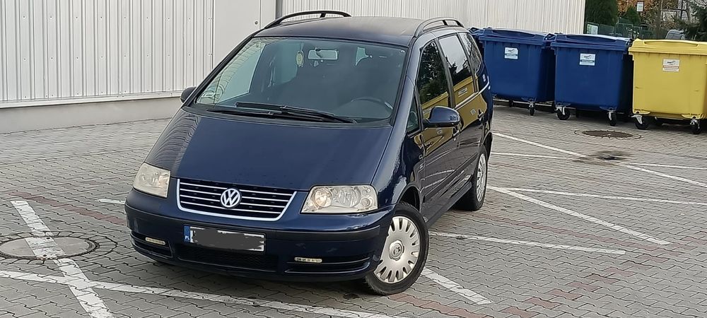 Volkswagen Sharan 1.8t z LPG lift hak Kinder isofix 7 osobowy osobowy