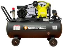 Компресор повітряний Schwarzbau 100л 3.2кВт 10ат 354л/хв компрессор PL