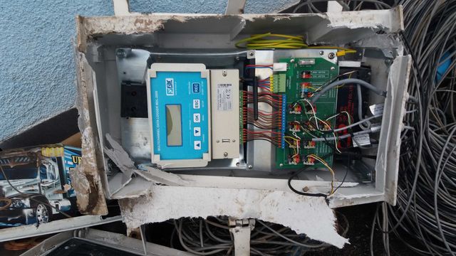 data logger - rejestrator danych z masztu pomiarowego