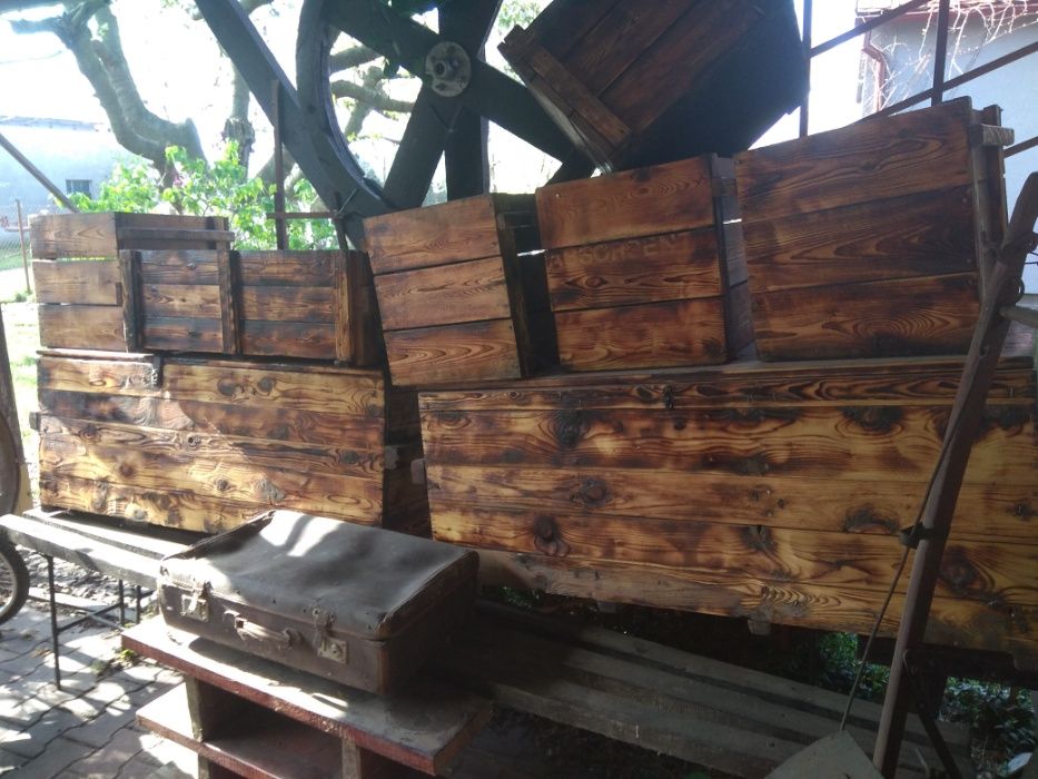 stara skrzynia posagowa