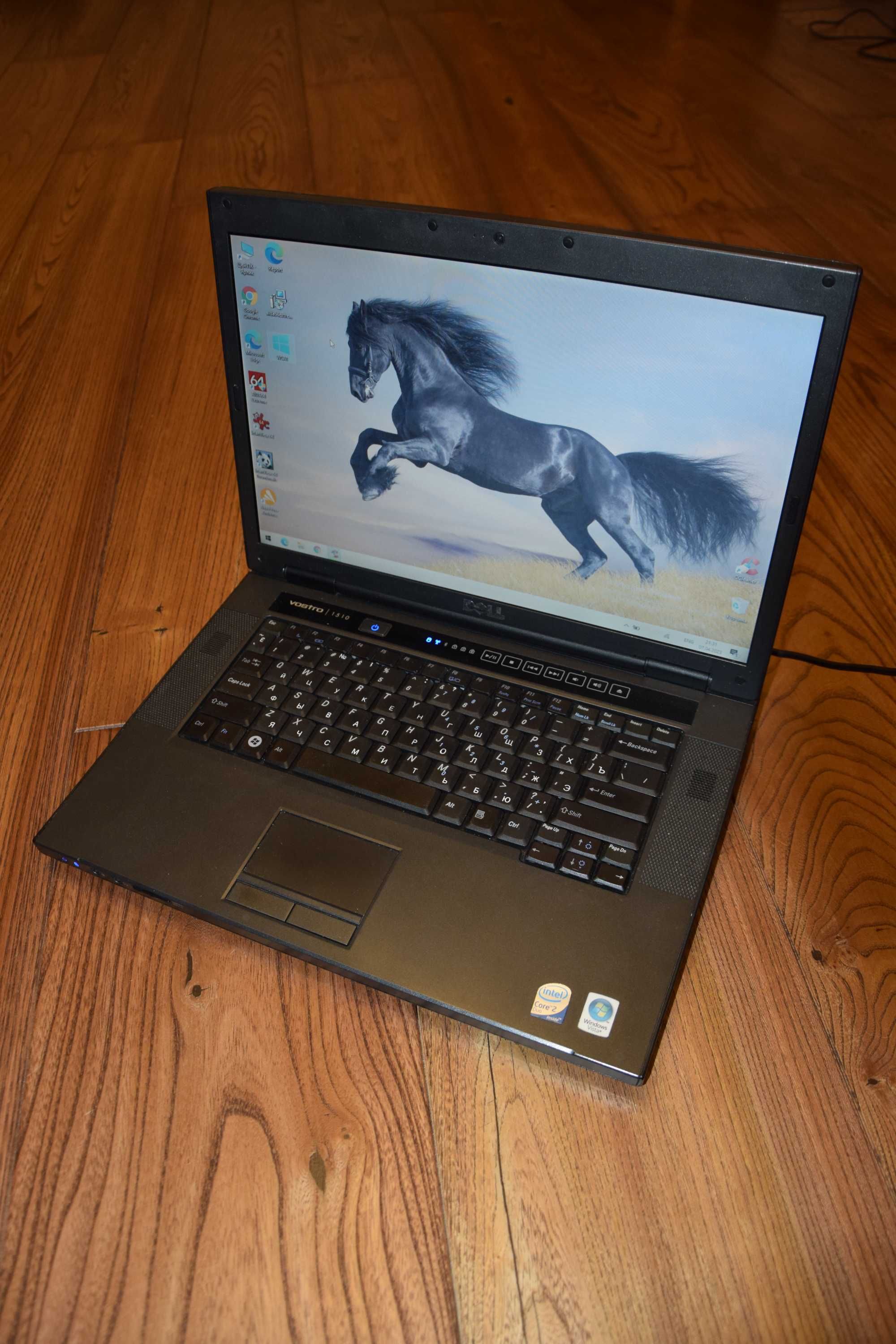 Продам працюючий Ноутбук Dell Vostro 1510, DualCore Intel 2GHz GeForce