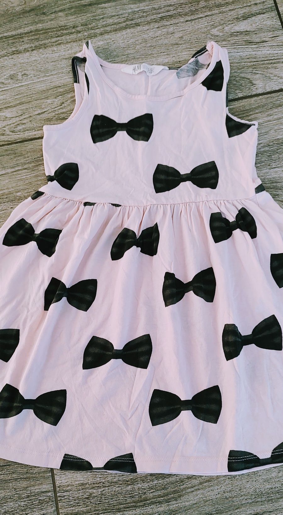 Sukienka dla dziewczynki r 110-116 H&M