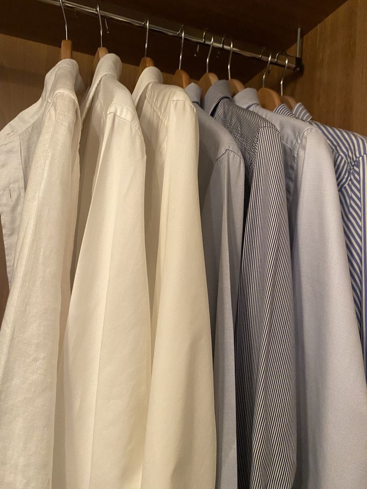 Vendo 8 camisas Hugo Boss, Gant e Wesley, com muito pouco uso