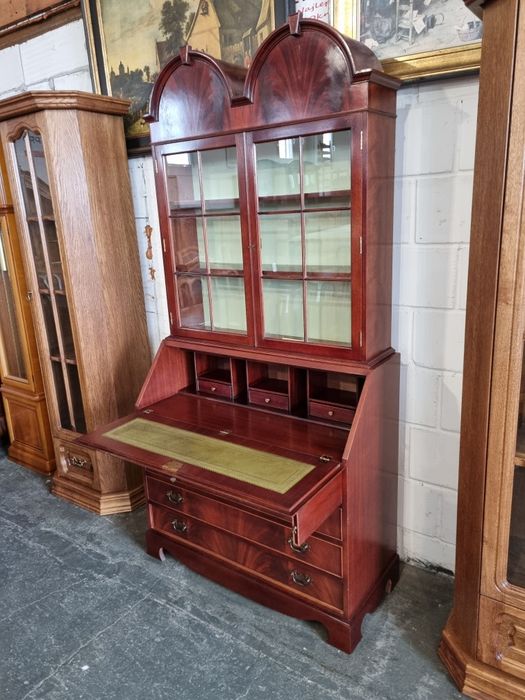 biurko dębowe sekretarzyk komoda