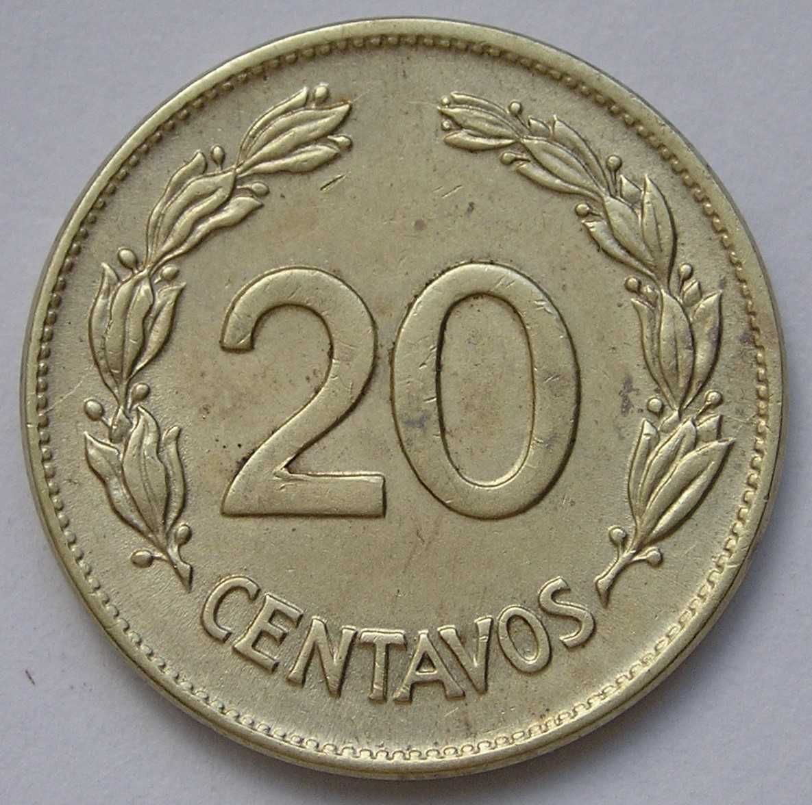 Ekwador 20 centavos 1942 - stan 2