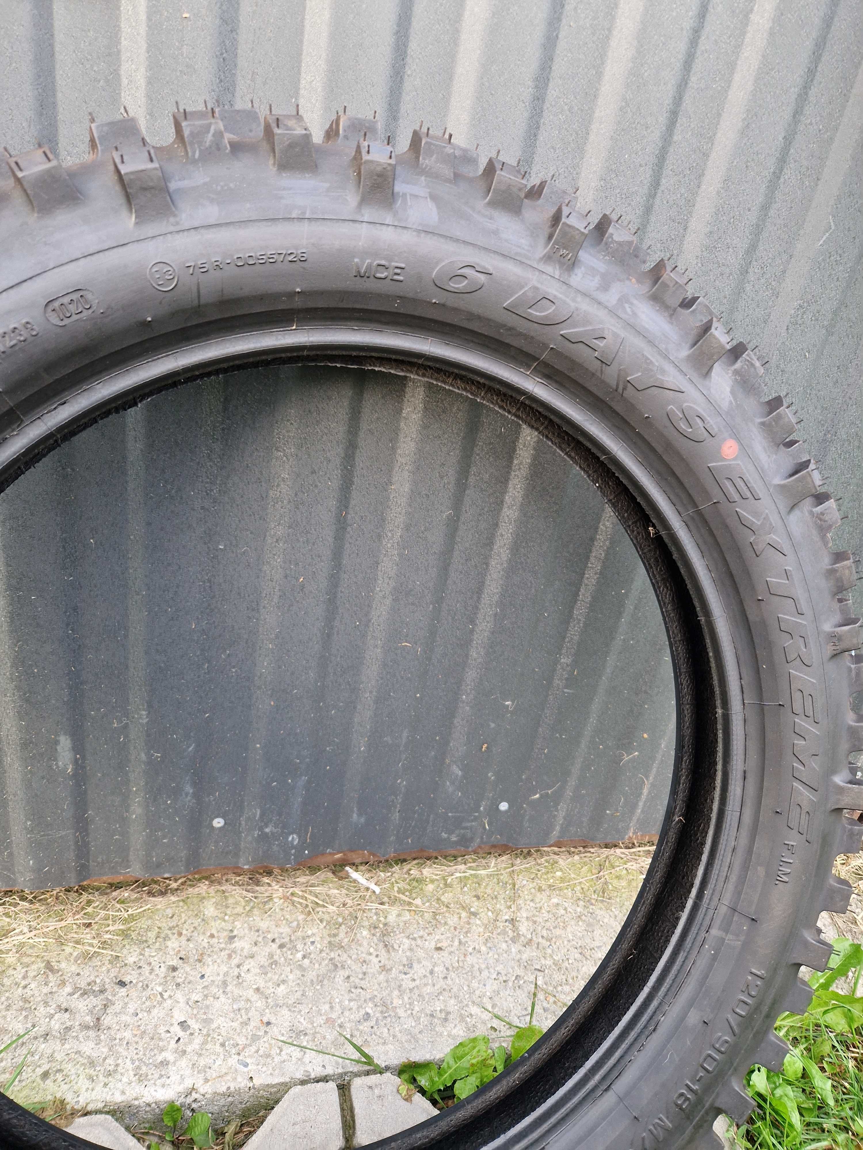 Opona cross 120/90-18 Metzeler nowa