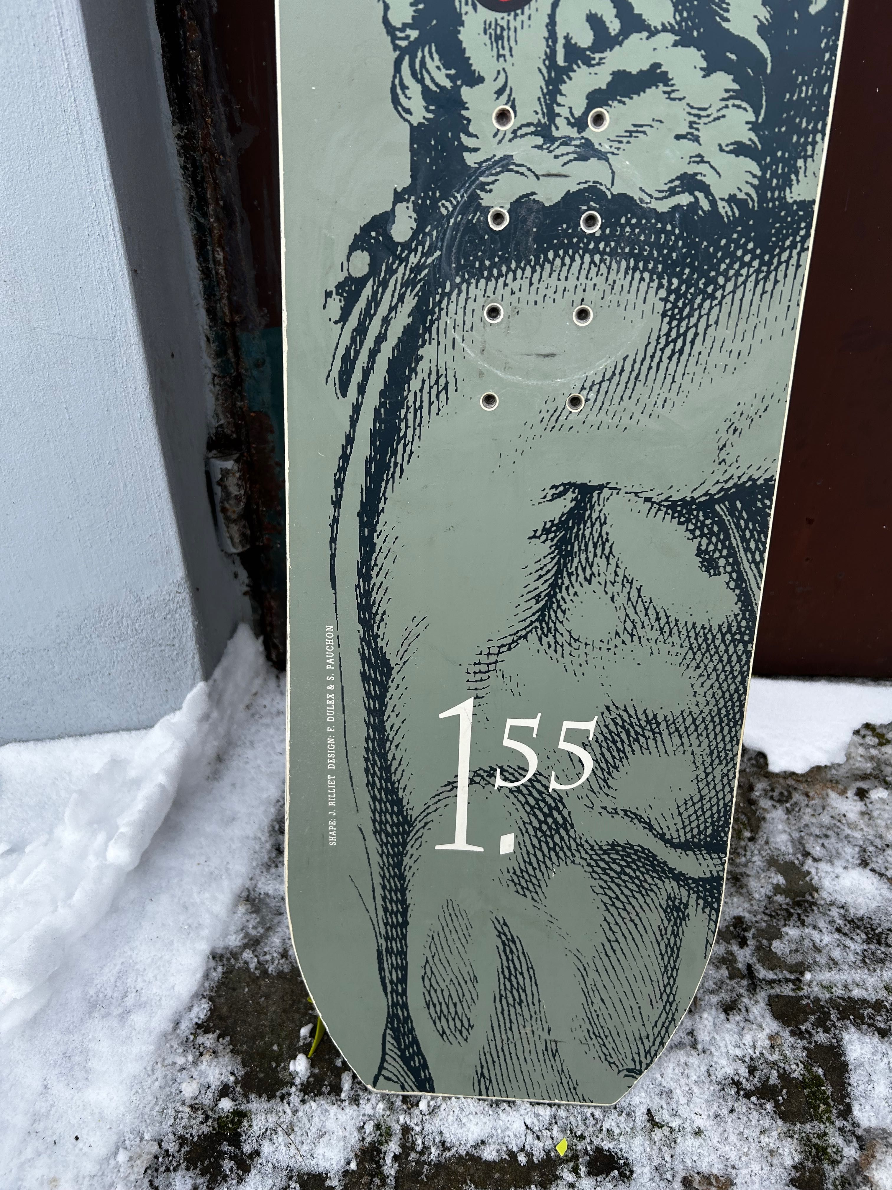 Deska snowboardowa 155 cm