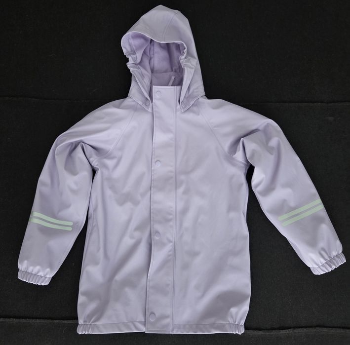 Kurtka przeciwdeszczowa z polarową podszewką Kaxs rozm. 134-140