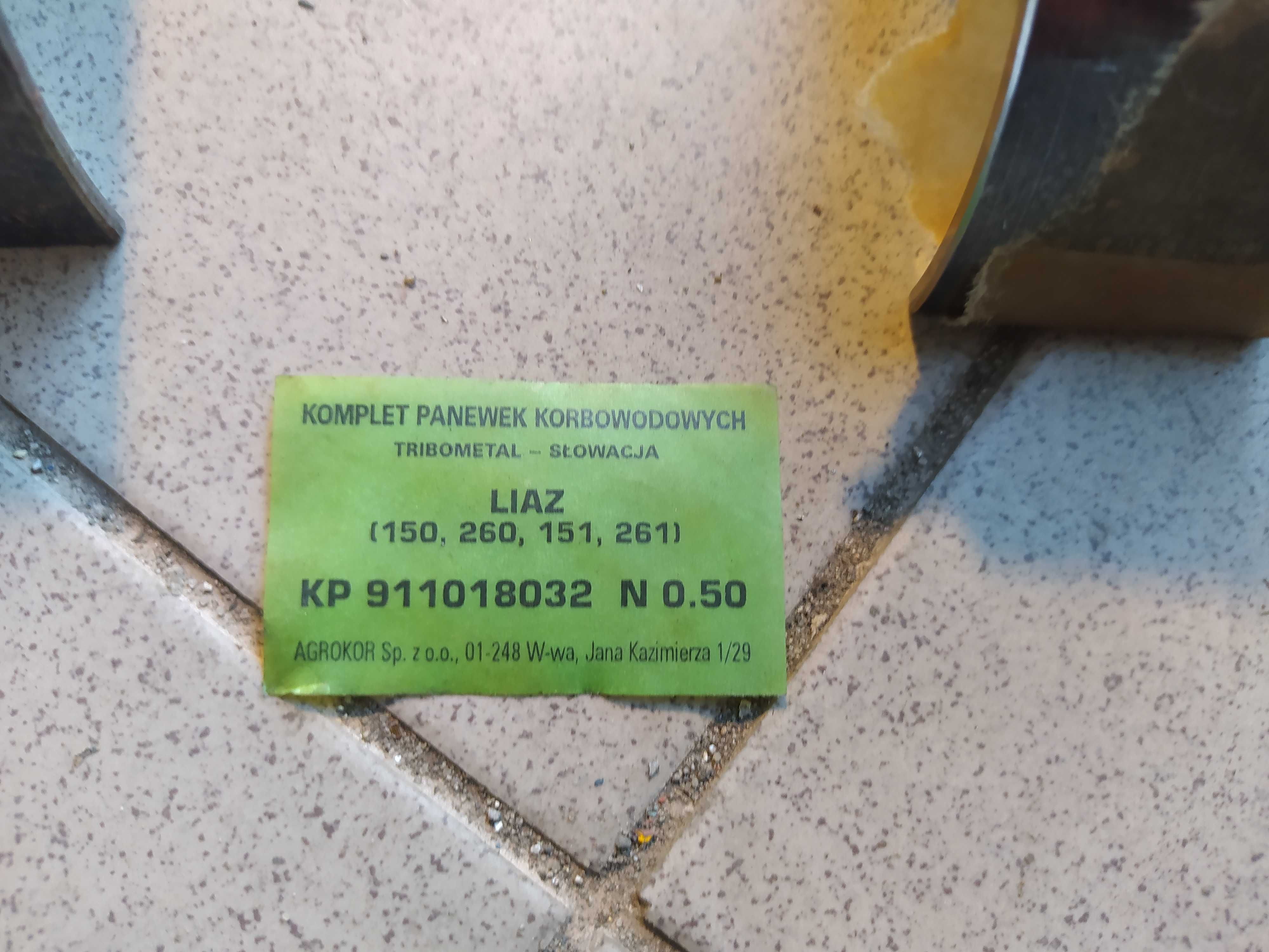 Liaz komplet panewek s2 drugi szlif