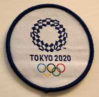 Tokyo 2020 orginalna naszywka z igrzysk