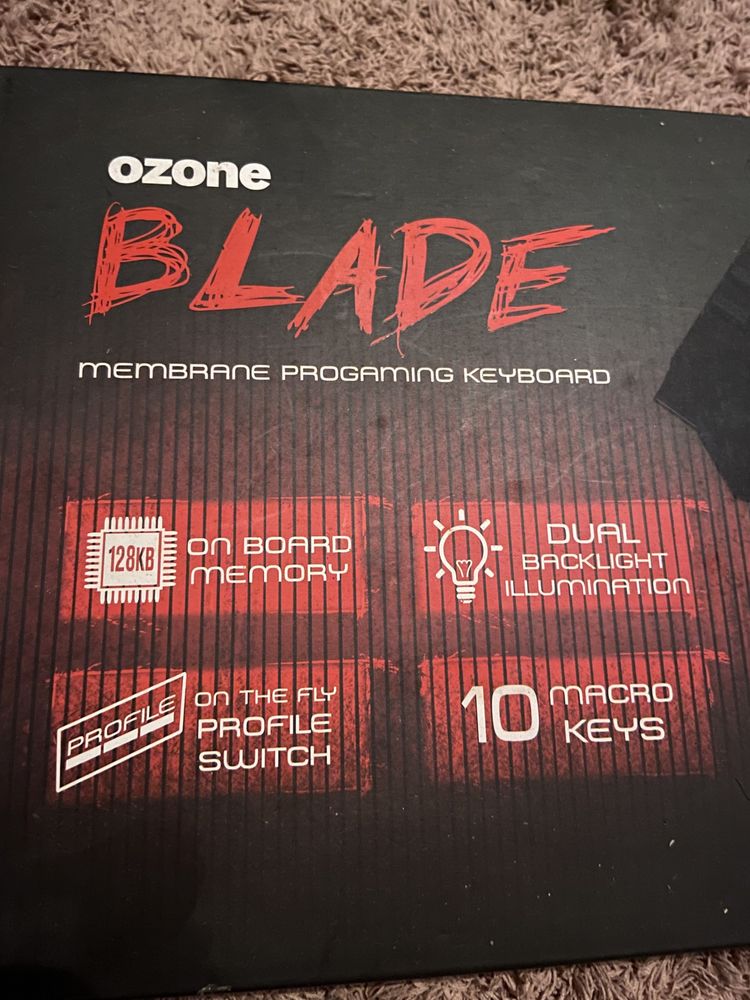 Teclado gaming ozone blade