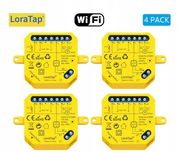 Przełącznik LoraTap SC504W-V2N2-YELLOW WiFi 4 sztuki