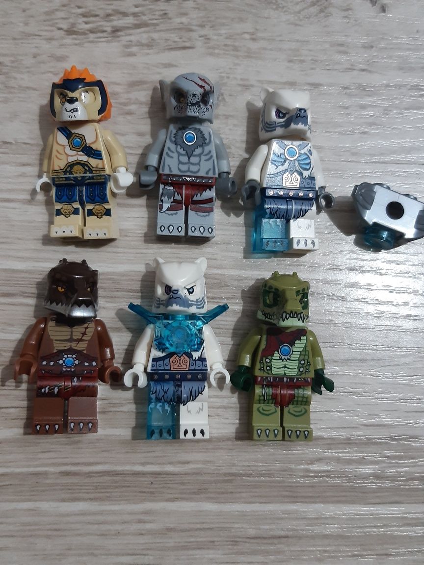 Lego Chima figurki-6 sztuk