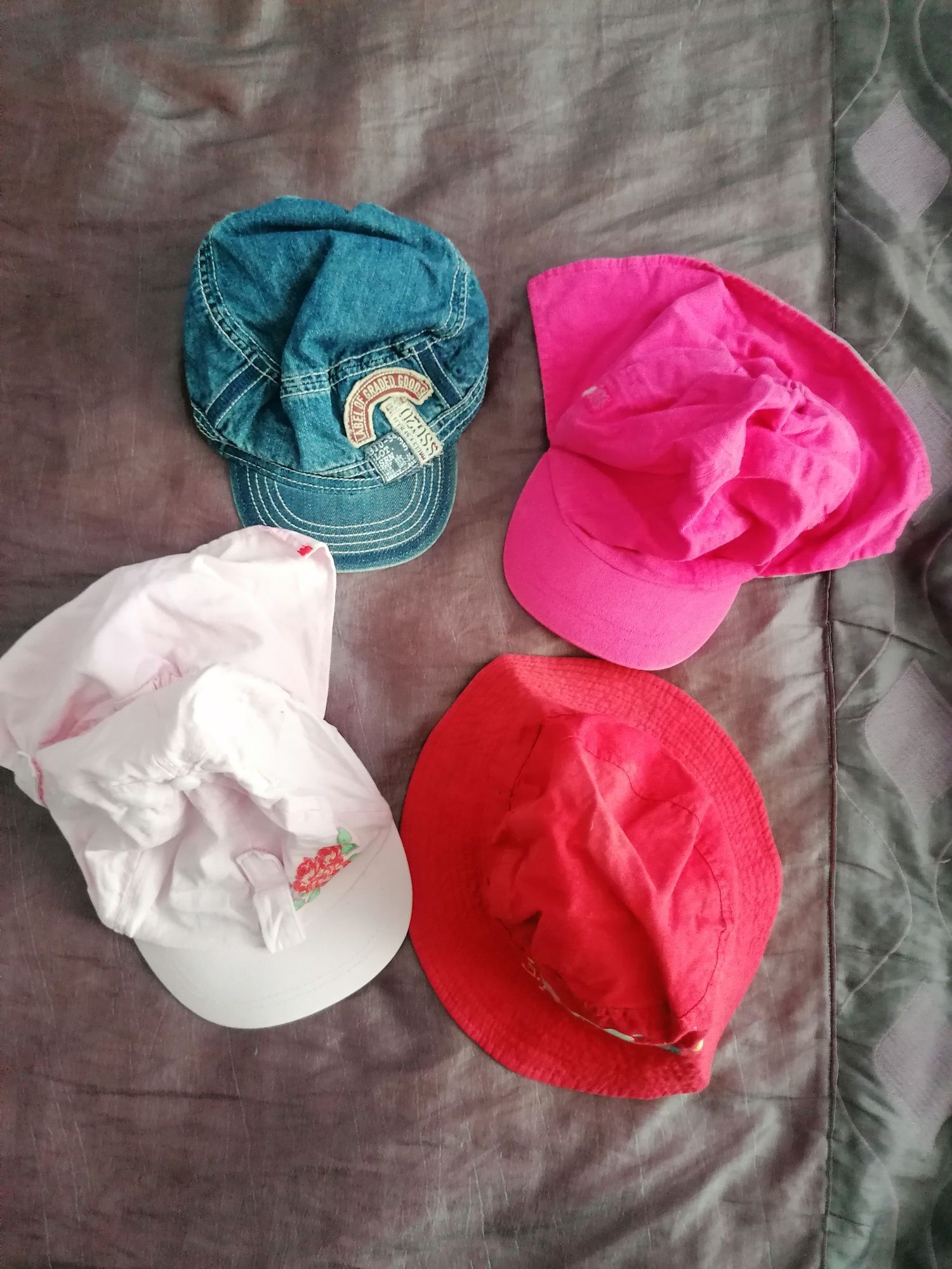 Кепка, Панама, кепка мікімаус для дівчинки 2-7 років, ціна за всі