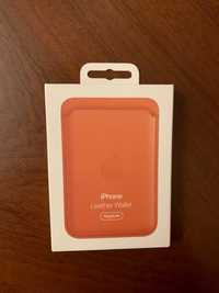 iPhone leather wallet portfel Apple skórzany oryginał