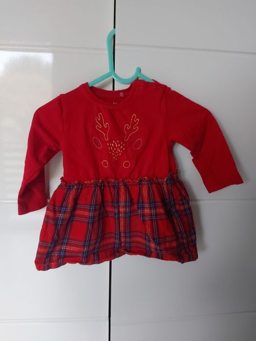 Sukienka świąteczna 74