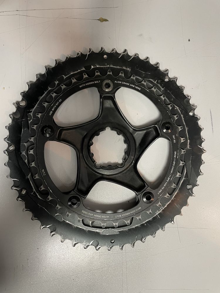 Zębatki Tarcza blat pająk Sram Force 22 X-Glide 53/39T 11s
