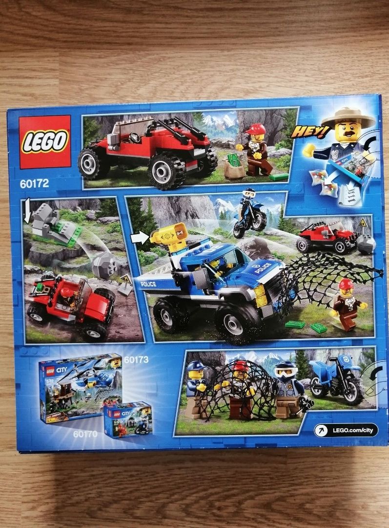 Lego City 60172 Pościg górską drogą
