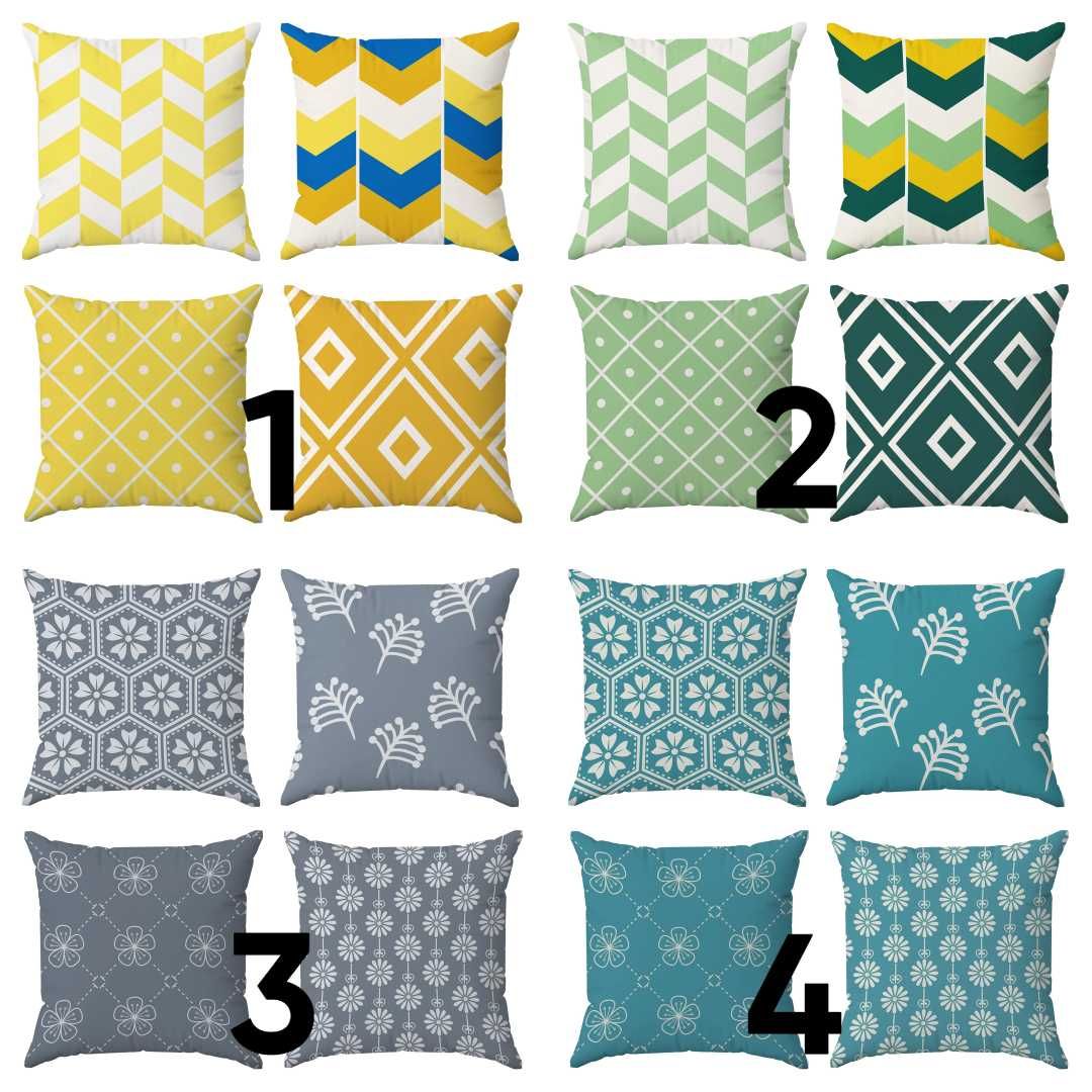 Pack de 4 Capas de Almofadas Decorativas