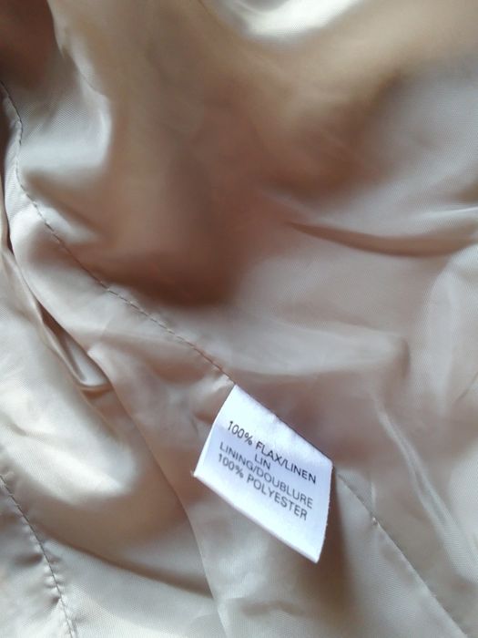 Marynarka i sukienka z lnu