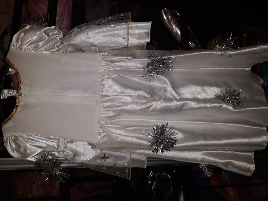 Платье снежинка. Платье фея.