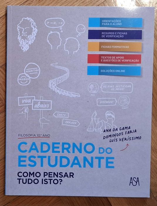 Filosofia 10º Ano - Como Pensar Tudo Isto? - Livro de Fichas