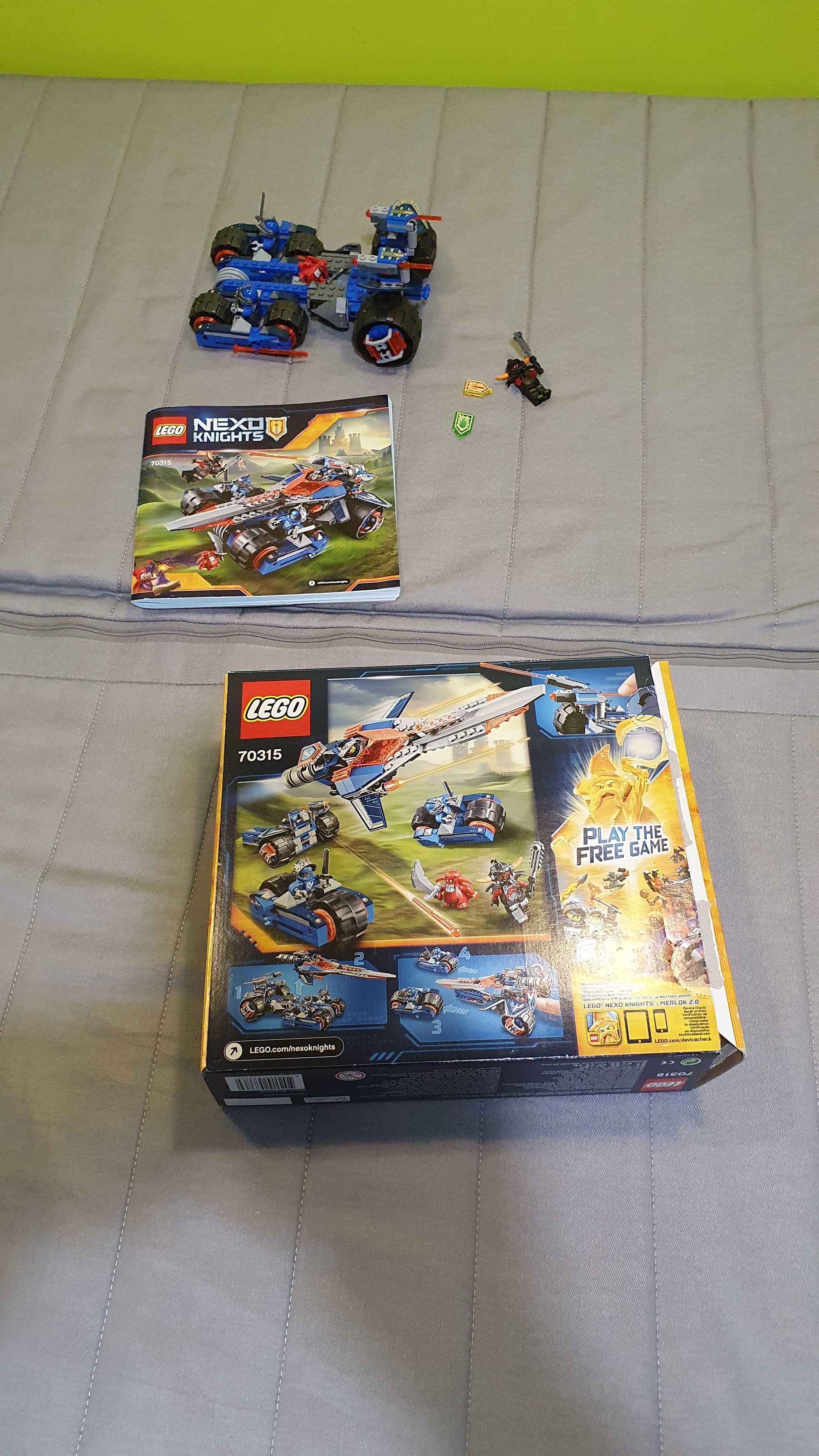 LEGO NEXO KNIGHTS, klocki Pojazd Claya, 70315