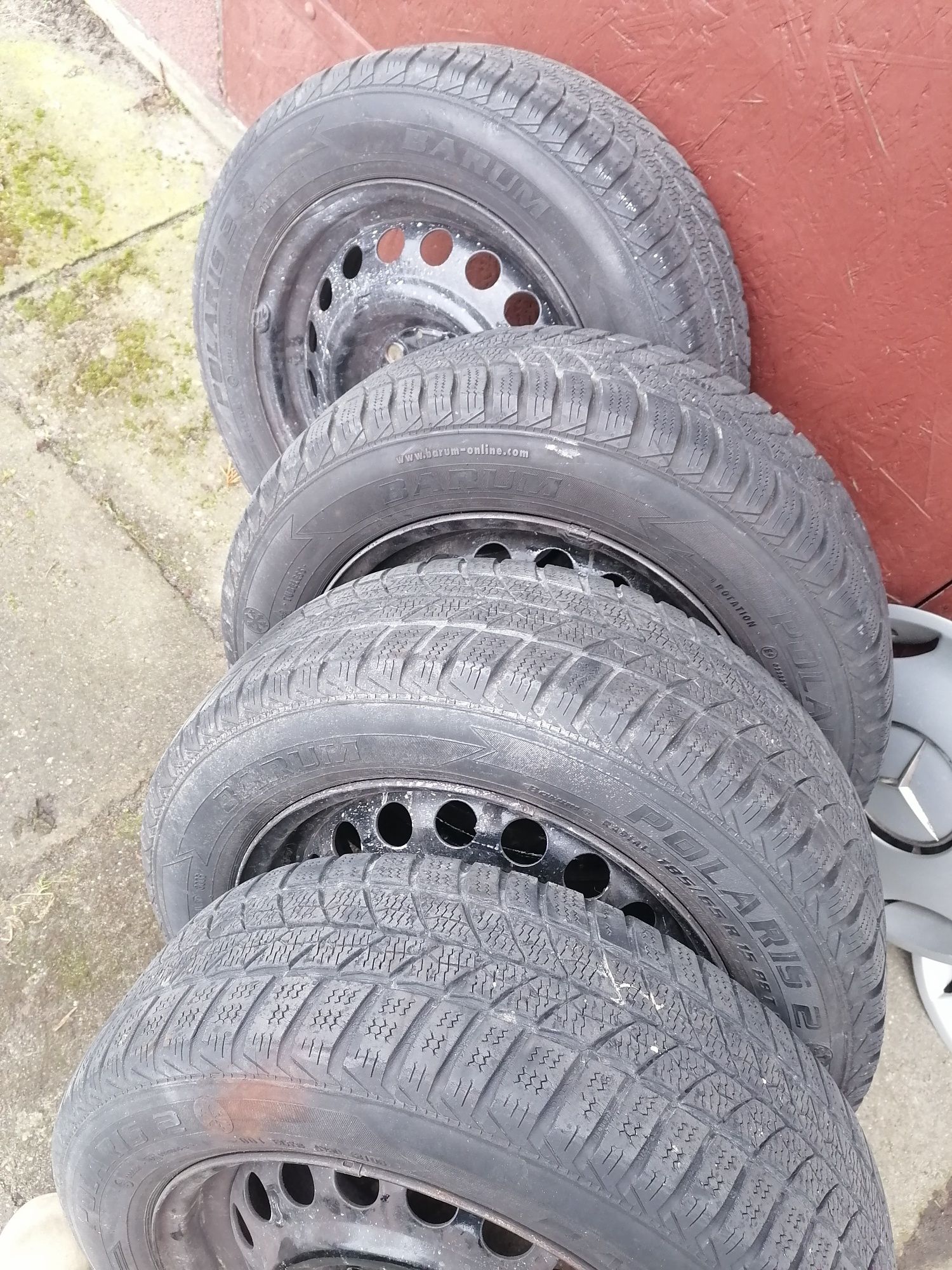 Felgi stalowe Koła R15 5x112 ET 48 Mercedes np. W 201 190E