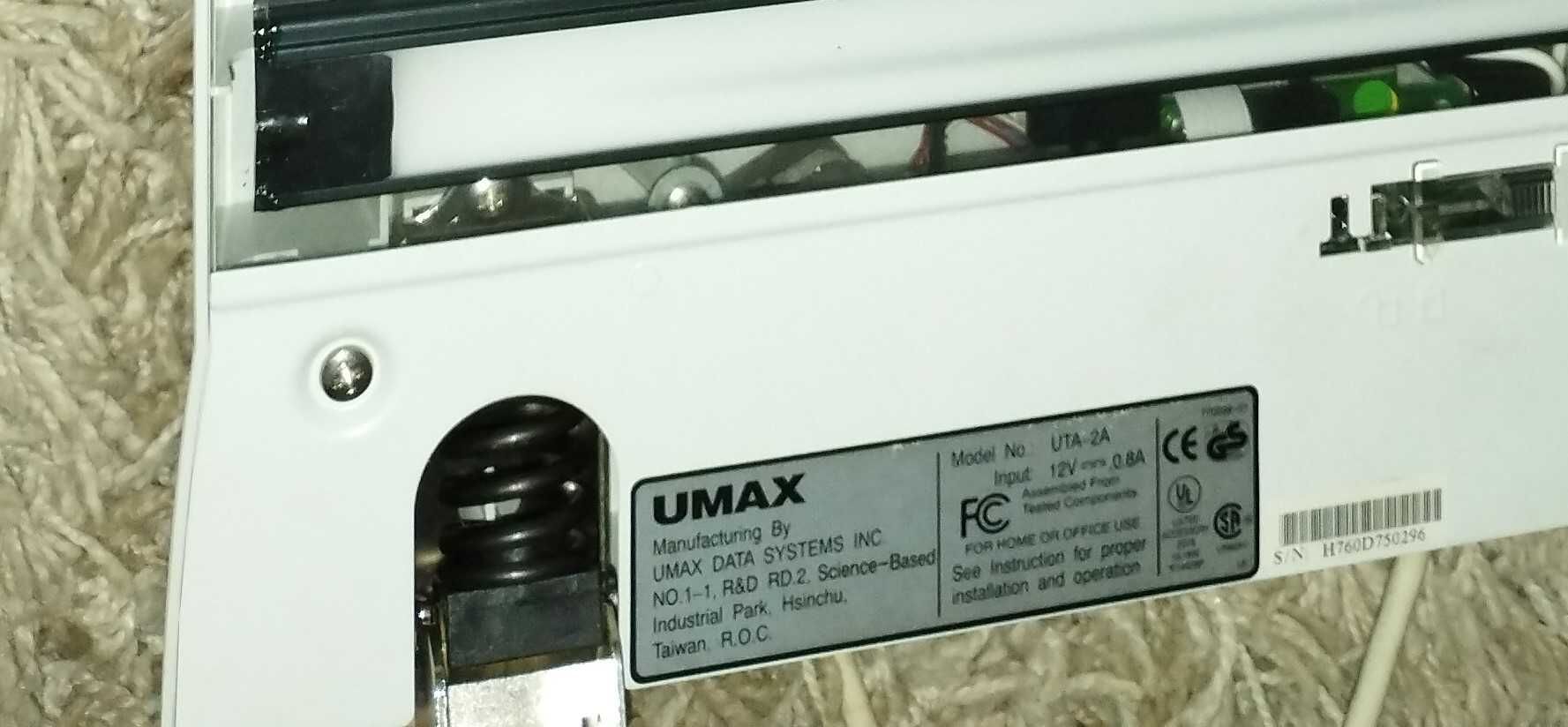 UMAX Astra Transparency Unit - Scanner
