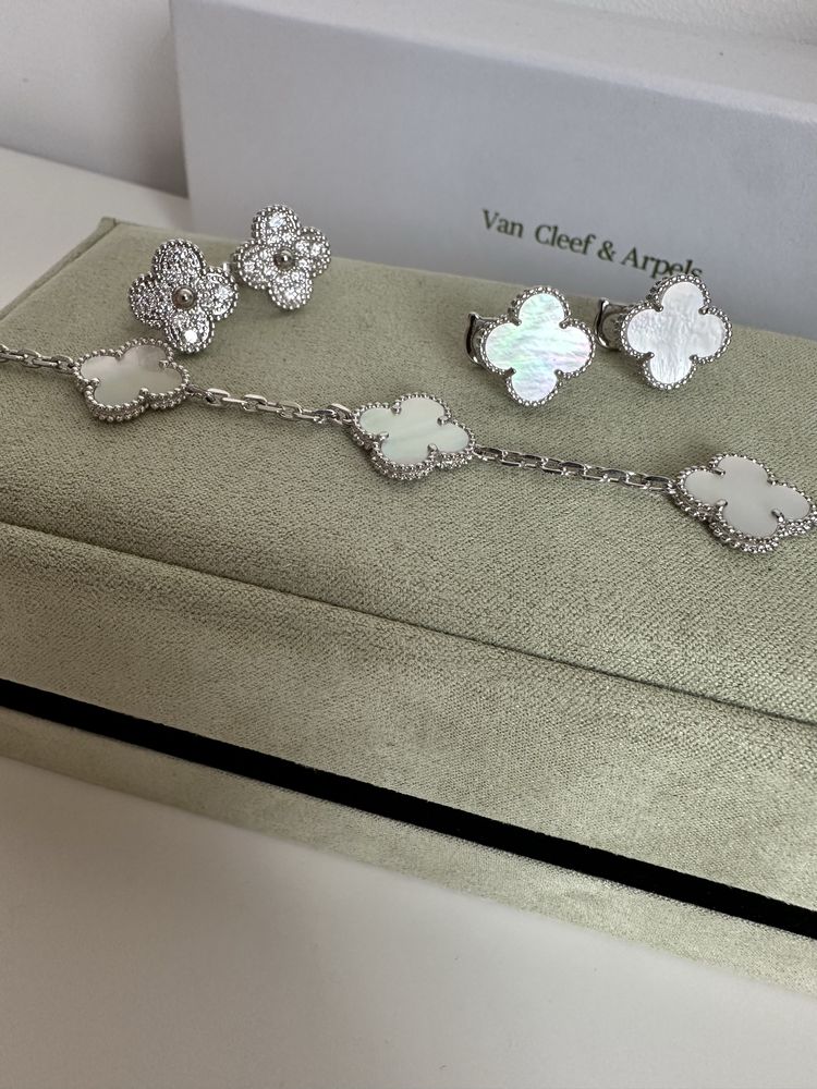 Zestaw biżuterii w stylu Van Cleef & Arpels