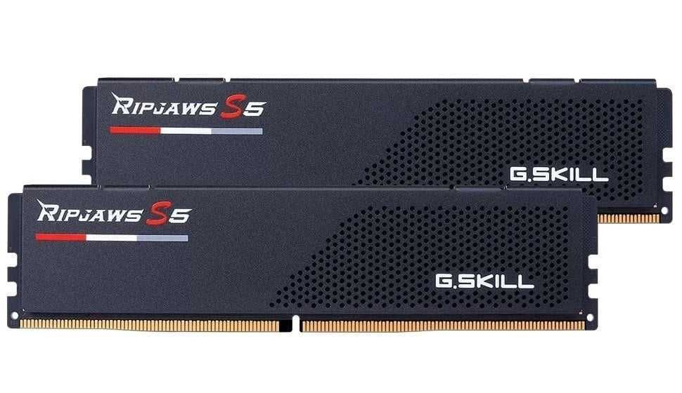 Память 16Gb x 2 (32Gb Kit) DDR5, 6000 MHz, G.Skill Ripjaws S5, Black
