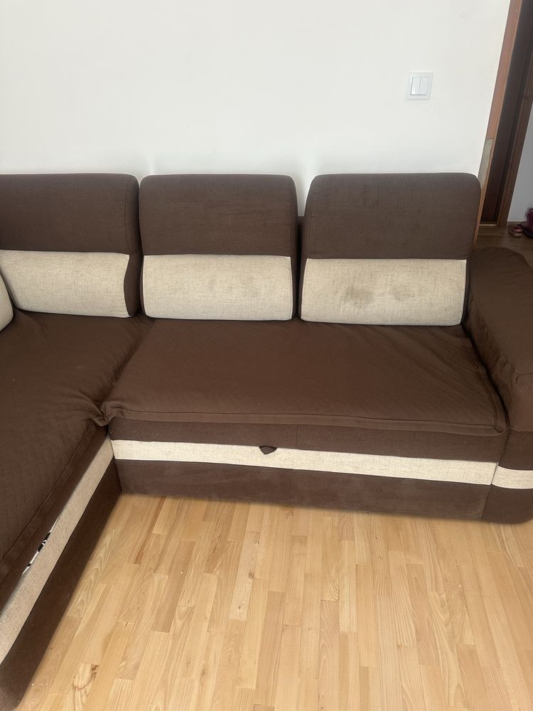 Narożnik z funkcją spania